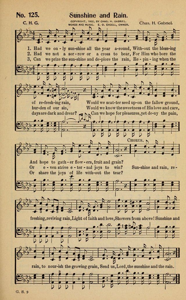 The Golden Sheaf No. 2: a collection of gospel hymns, new and old, responsive readings, hymns for the Sunday school, young people