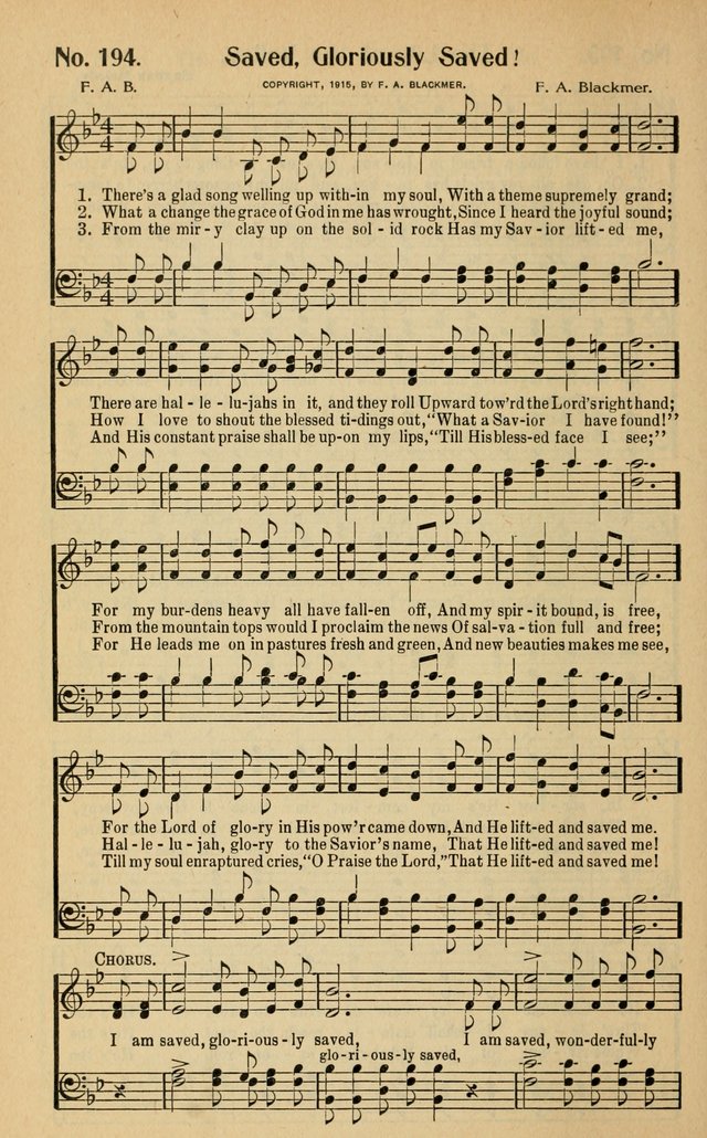 The Golden Sheaf No. 2: a collection of gospel hymns, new and old, responsive readings, hymns for the Sunday school, young people