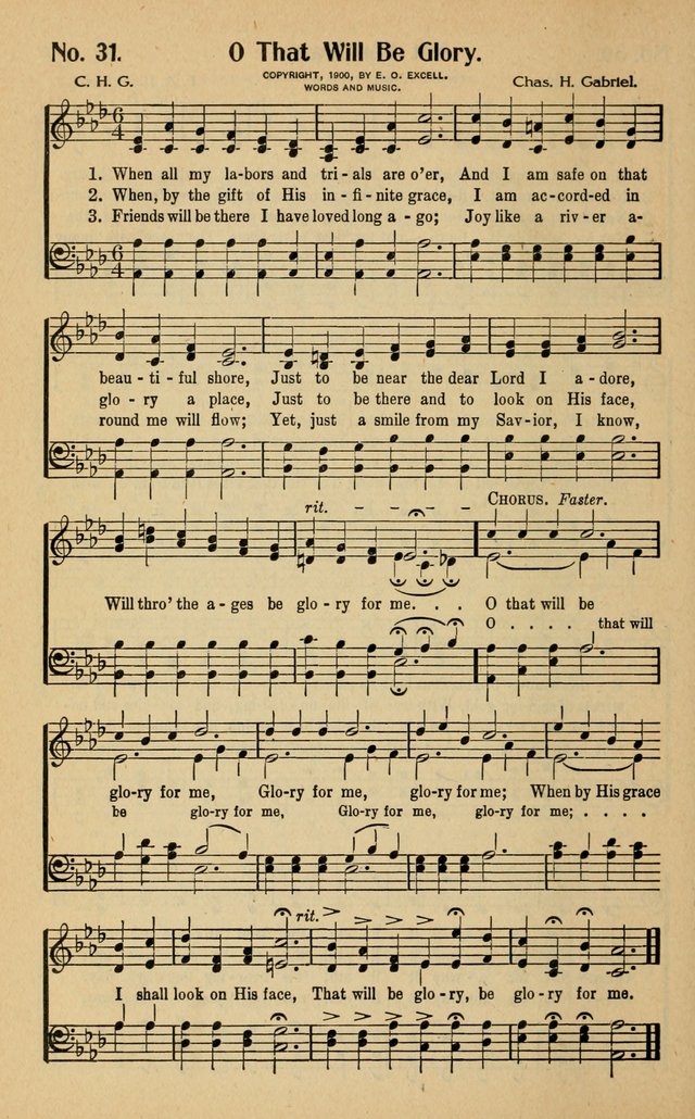 The Golden Sheaf No. 2: a collection of gospel hymns, new and old, responsive readings, hymns for the Sunday school, young people