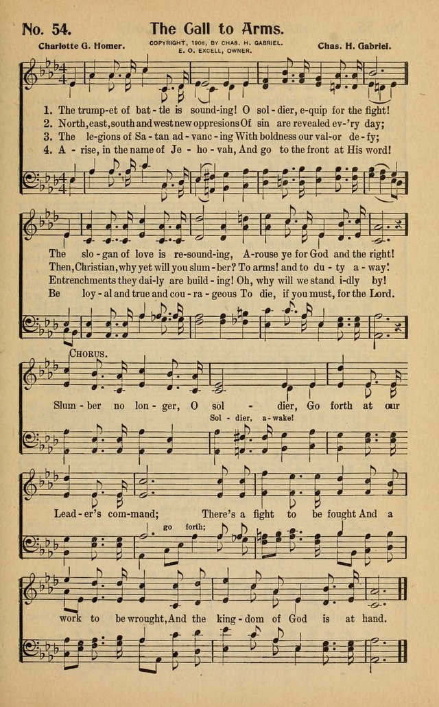 The Golden Sheaf No. 2: a collection of gospel hymns, new and old, responsive readings, hymns for the Sunday school, young people