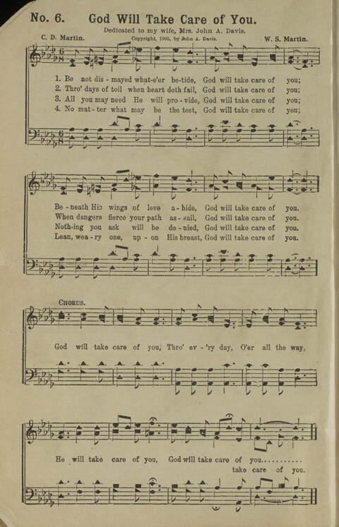Gospel Songs Number Three: designed for use in Christian work and worship page 10