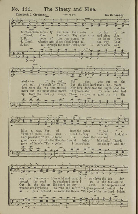 Gospel Songs Number Three: designed for use in Christian work and worship page 114