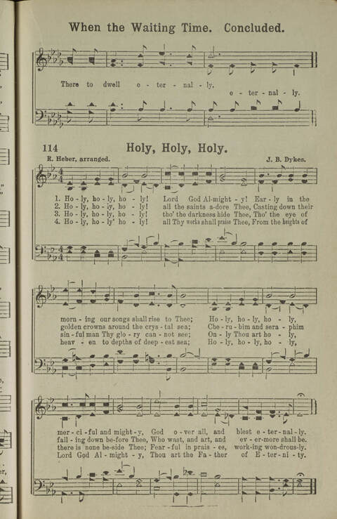 Gospel Songs Number Three: designed for use in Christian work and worship page 117