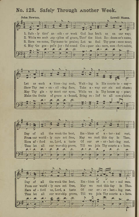 Gospel Songs Number Three: designed for use in Christian work and worship page 130