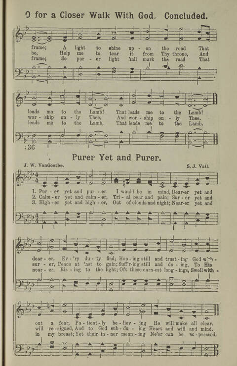 Gospel Songs Number Three: designed for use in Christian work and worship page 135