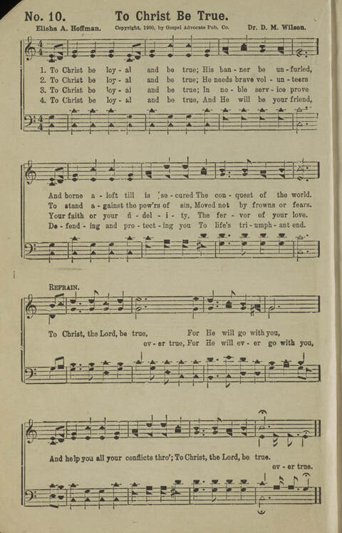 Gospel Songs Number Three: designed for use in Christian work and worship page 14