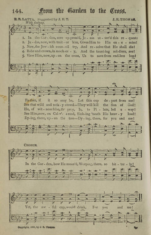 Gospel Songs Number Three: designed for use in Christian work and worship page 140