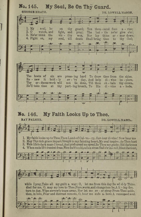 Gospel Songs Number Three: designed for use in Christian work and worship page 141