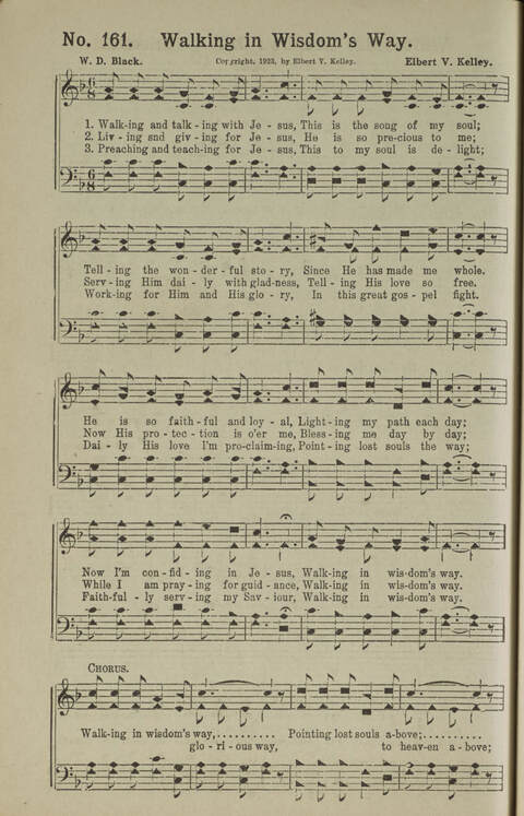 Gospel Songs Number Three: designed for use in Christian work and worship page 156