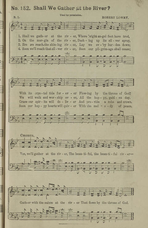 Gospel Songs Number Three: designed for use in Christian work and worship page 177