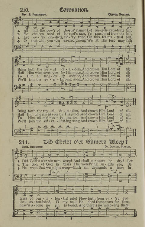 Gospel Songs Number Three: designed for use in Christian work and worship page 202