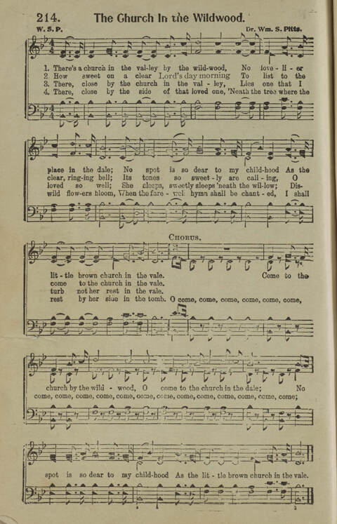 Gospel Songs Number Three: designed for use in Christian work and worship page 204