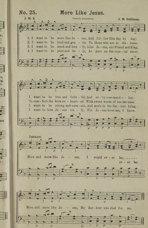 Gospel Songs Number Three: designed for use in Christian work and worship page 29