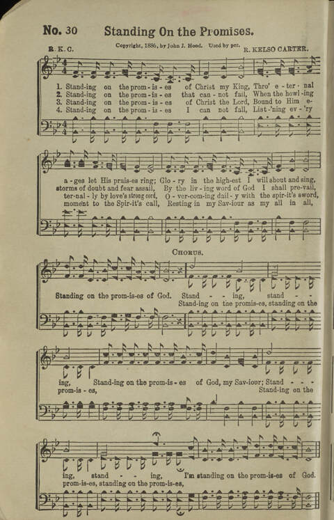 Gospel Songs Number Three: designed for use in Christian work and worship page 34
