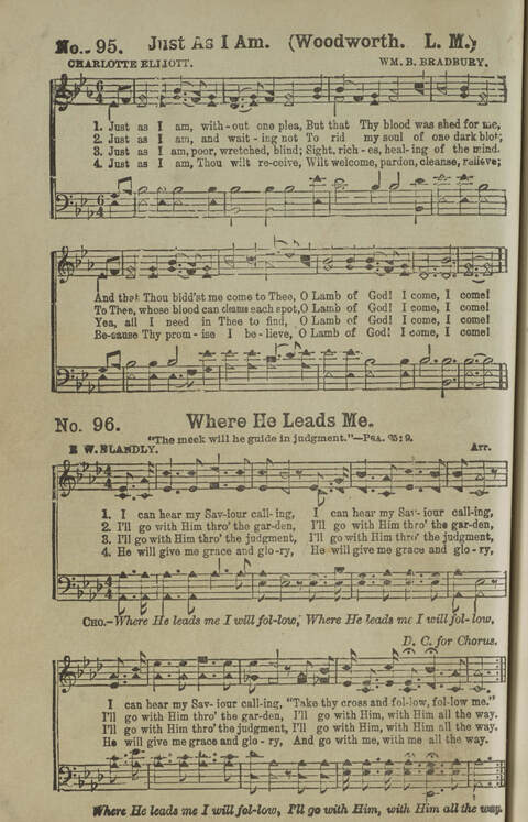 Gospel Songs Number Three: designed for use in Christian work and worship page 98
