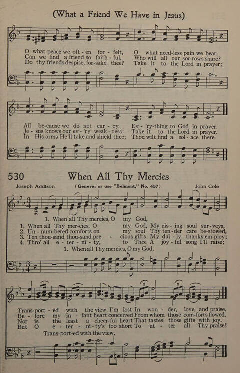 Great Songs of the Church. number two: a treasury of six hundred sacred songs suitable for all services of the church page 382