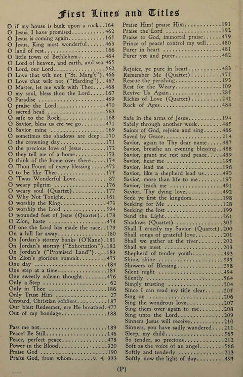 Great Songs of the Church. number two: a treasury of six hundred sacred songs suitable for all services of the church page 473