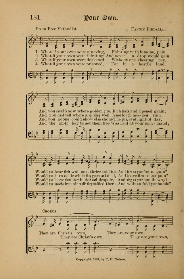 Garden of Spices: a choice collection for revival meetings, missionary meetings, rescue work, church and Sunday schools page 199
