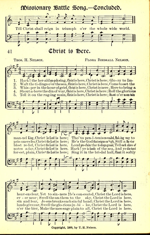 Garden of Spices: a choice collection for revival meetings, missionary meetings, rescue work, church and Sunday schools page 43