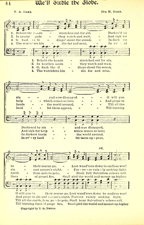Garden of Spices: a choice collection for revival meetings, missionary meetings, rescue work, church and Sunday schools page 46