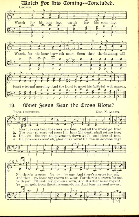 Garden of Spices: a choice collection for revival meetings, missionary meetings, rescue work, church and Sunday schools page 51