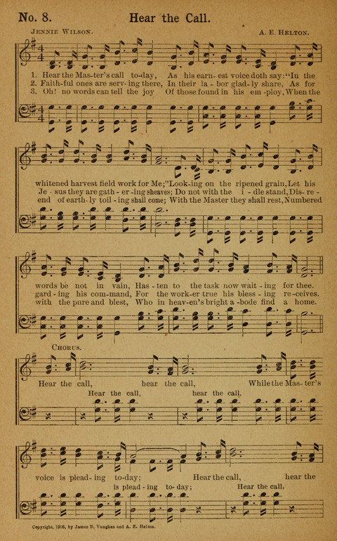 Golden Songs of Glory page 8