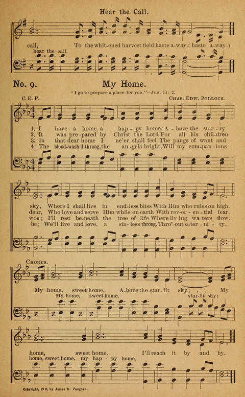 Golden Songs of Glory page 9