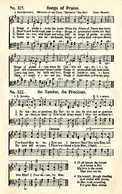 Great Songs of the Church: a comprehensive collection of psalms, hymns, and spiritual songs of the first class, suitable for all services of the church page 215