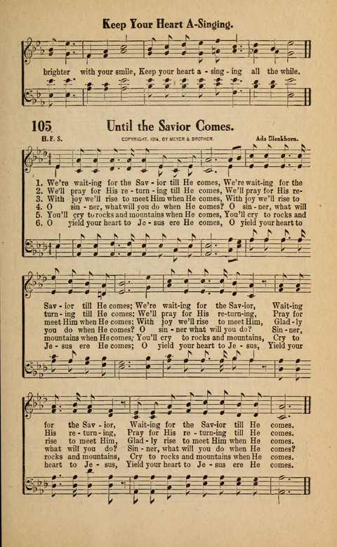 Great Tabernacle Hymns page 105