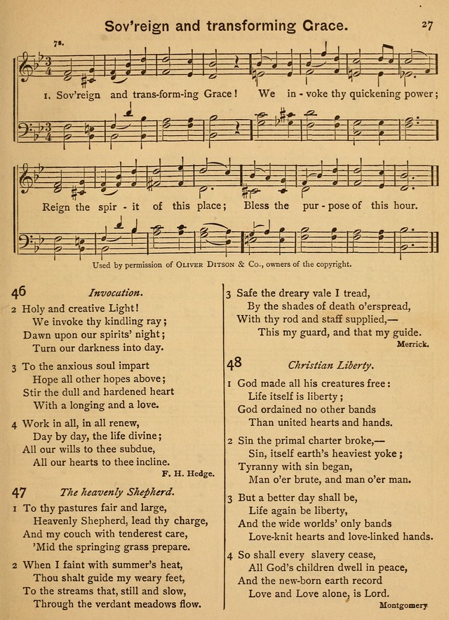 Good-Will Songs: a Compilation of Hymns and Tunes page 28
