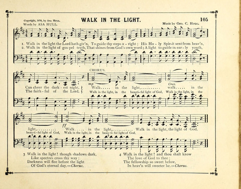The Gem of Gems: a choice collection of sacred songs, original and selected, for the use of Sunday-Schools, Bible Classes and Social Worship page 105