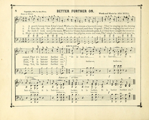The Gem of Gems: a choice collection of sacred songs, original and selected, for the use of Sunday-Schools, Bible Classes and Social Worship page 8