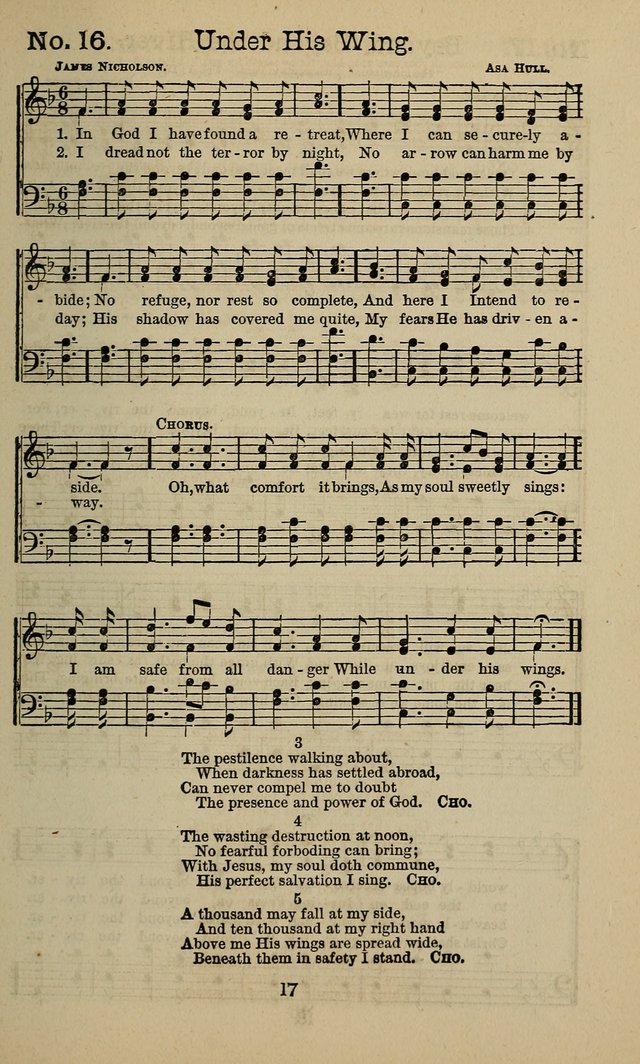 The Gospel of Joy: prepared especially for gospel meetings, camp meetings, devotional meetings, and Sunday schools page 17