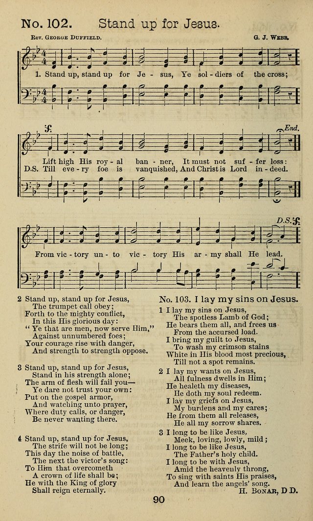 The Gospel of Joy: prepared especially for gospel meetings, camp meetings, devotional meetings, and Sunday schools page 90