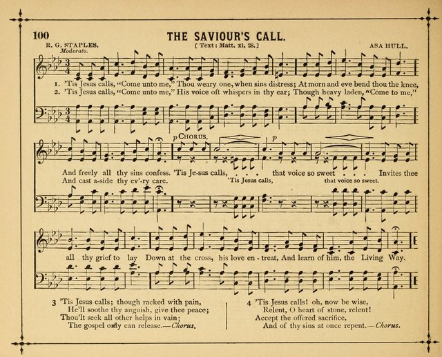 Garlands of Praise: a choice collection of original and selected hymns and tunes suitable for Sunday-Schools, Bible classes and the home circle page 105