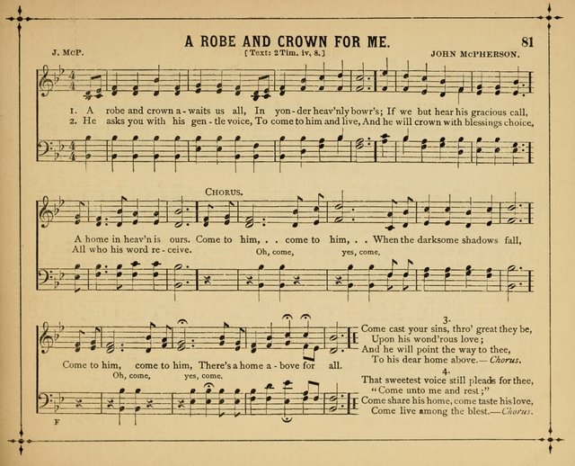 Garlands of Praise: a choice collection of original and selected hymns and tunes suitable for Sunday-Schools, Bible classes and the home circle page 86