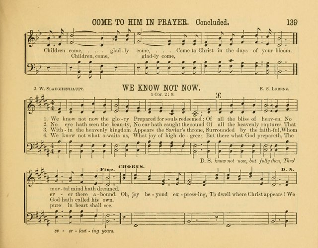 Gates of Praise: for the Sabbath-school, praise-service, prayer-meeting, etc. page 139