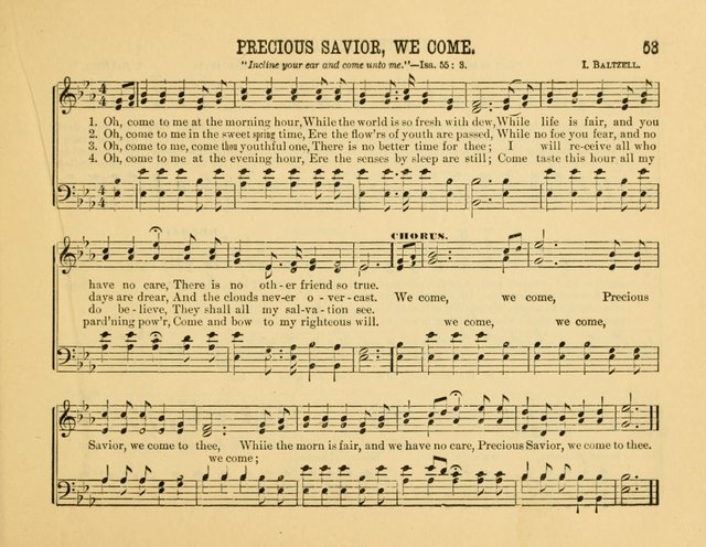 Gates of Praise: for the Sabbath-school, praise-service, prayer-meeting, etc. page 53