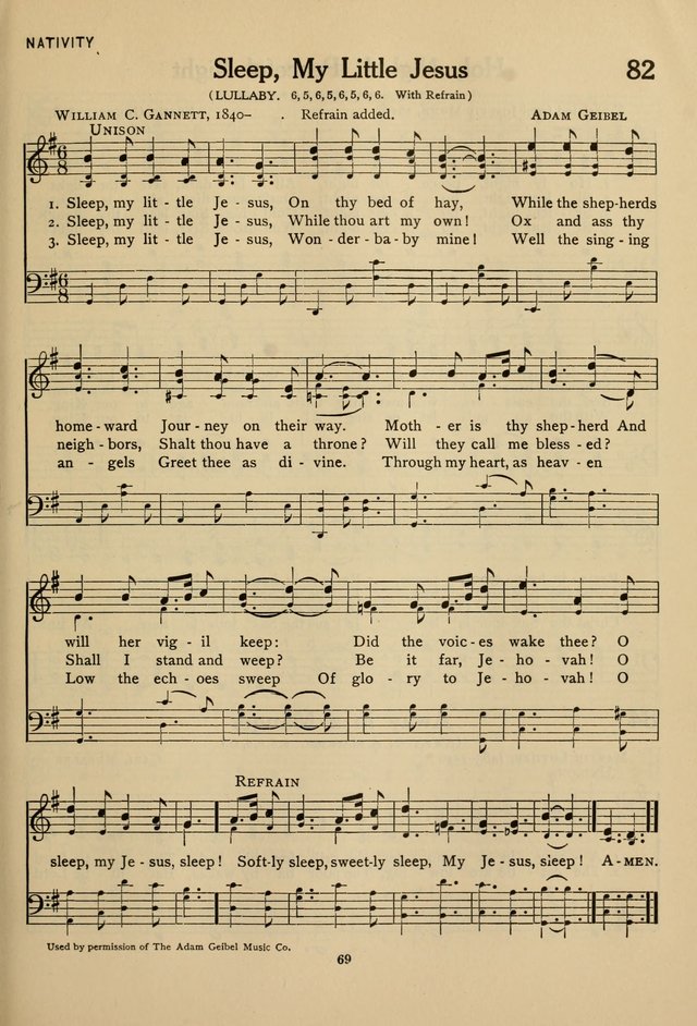 Hymnal for American Youth page 70