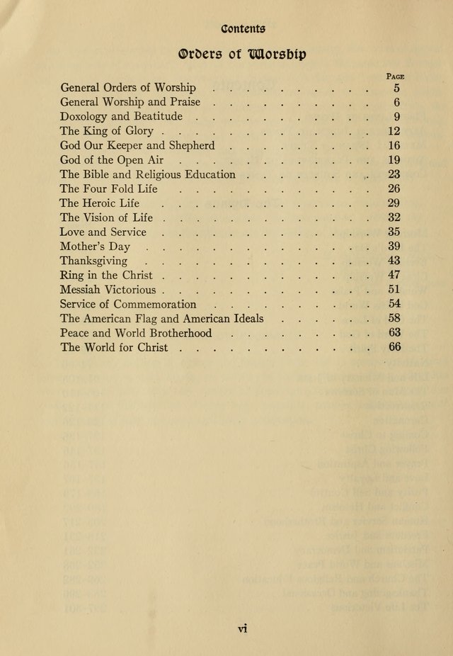 Hymnal for American Youth page x