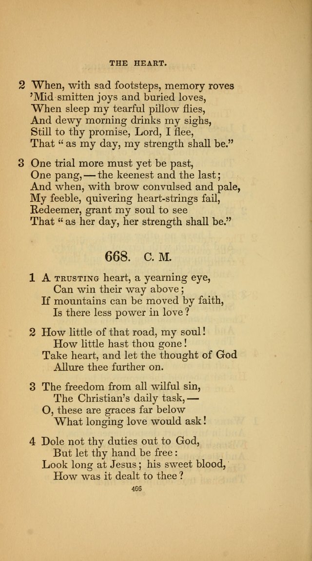 Hymns for the Church of Christ (3rd thousand) page 466