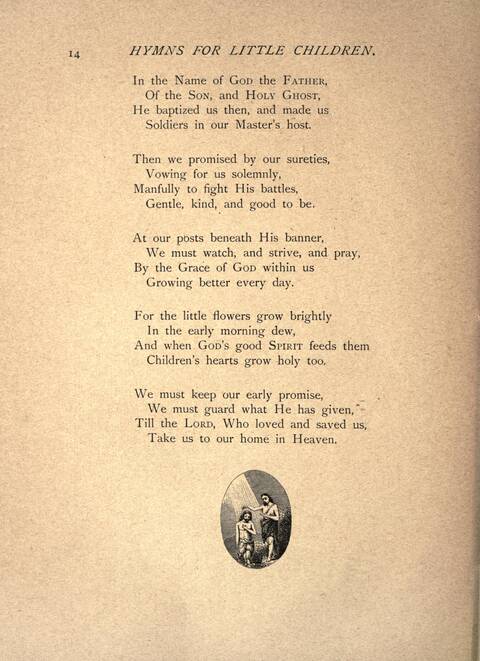 Hymns for Little Children page 14