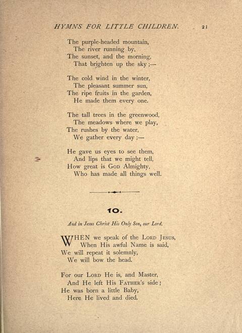 Hymns for Little Children page 21