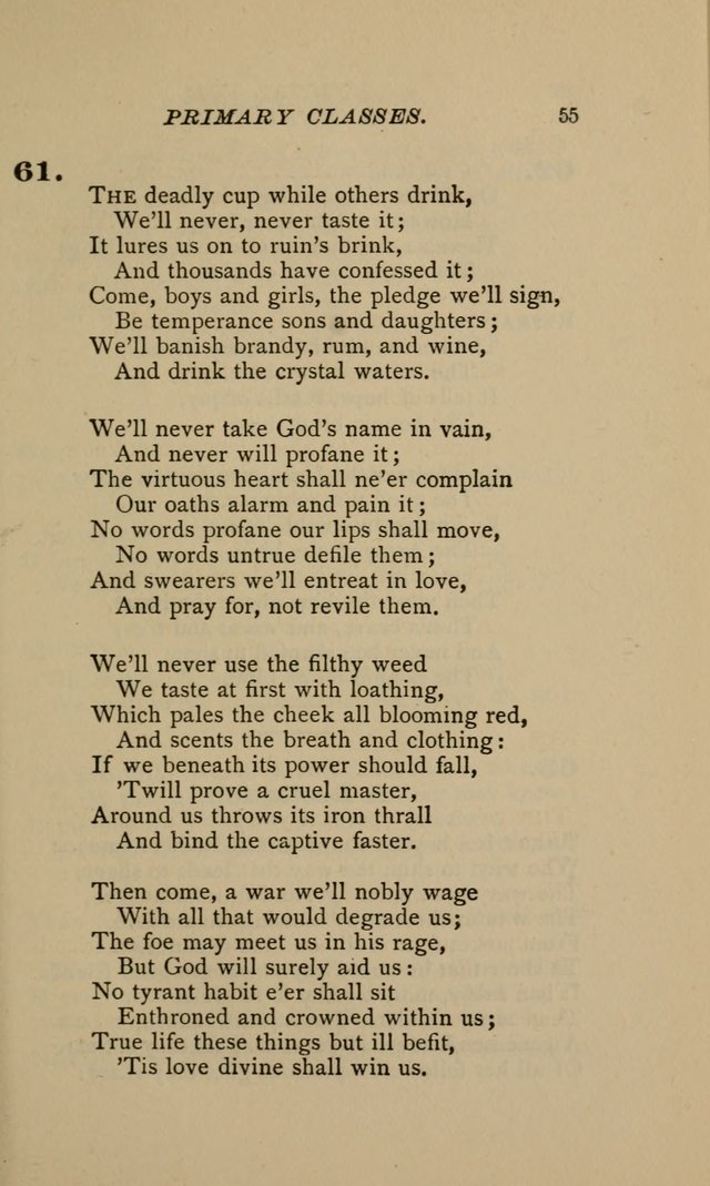 Hymnal for Primary Classes: a collection of hymns and tunes, recitations and exercises, being a manual for primary Sunday-schools (Words ed.) page 52