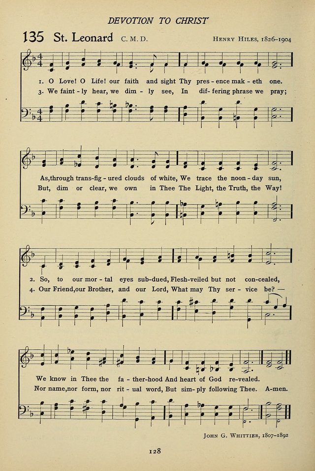 Hymns for Schools and Colleges page 128