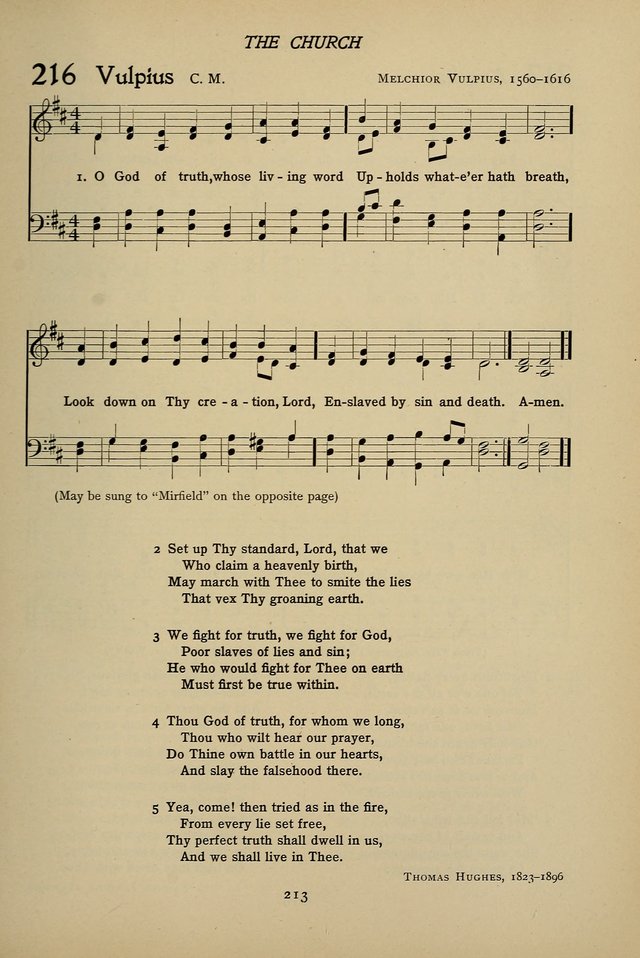 Hymns for Schools and Colleges page 213