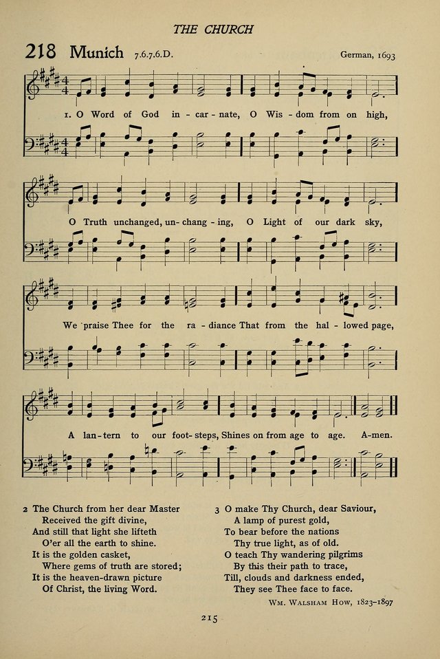 Hymns for Schools and Colleges page 215