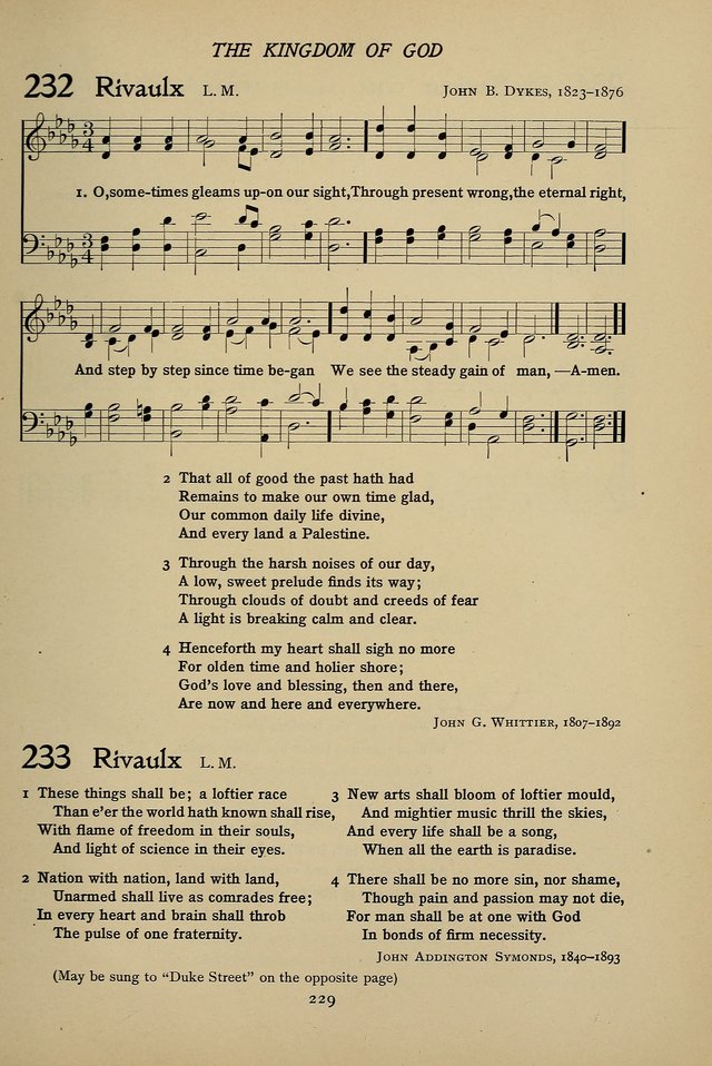Hymns for Schools and Colleges page 229