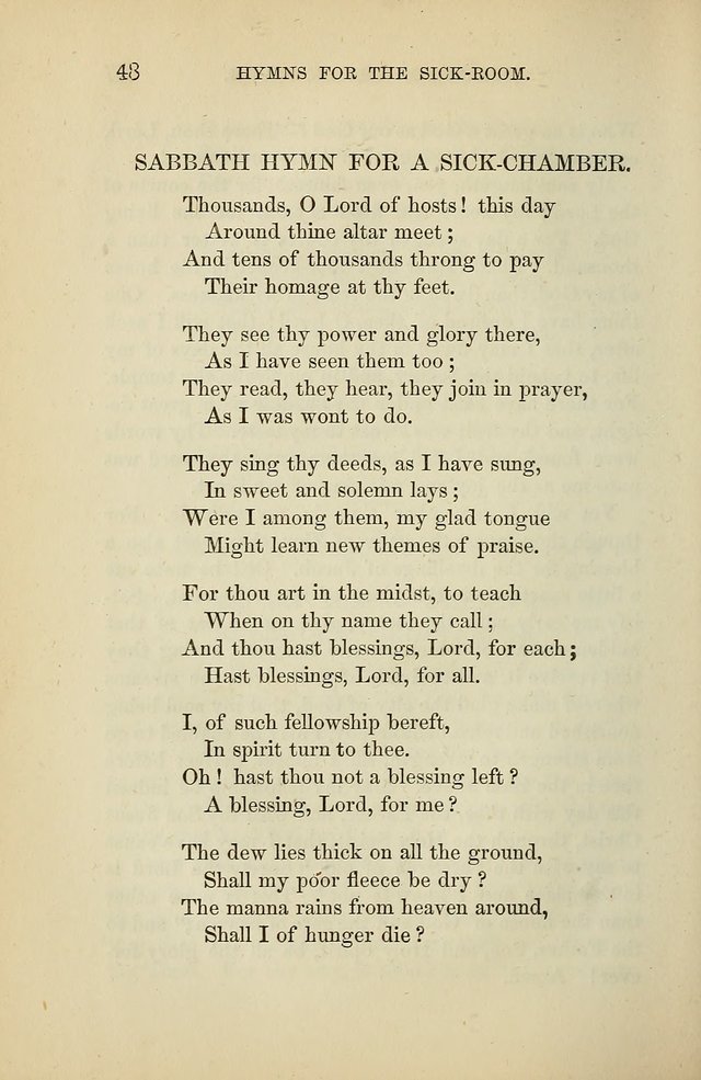 Hymns for the Sick-Room page 48