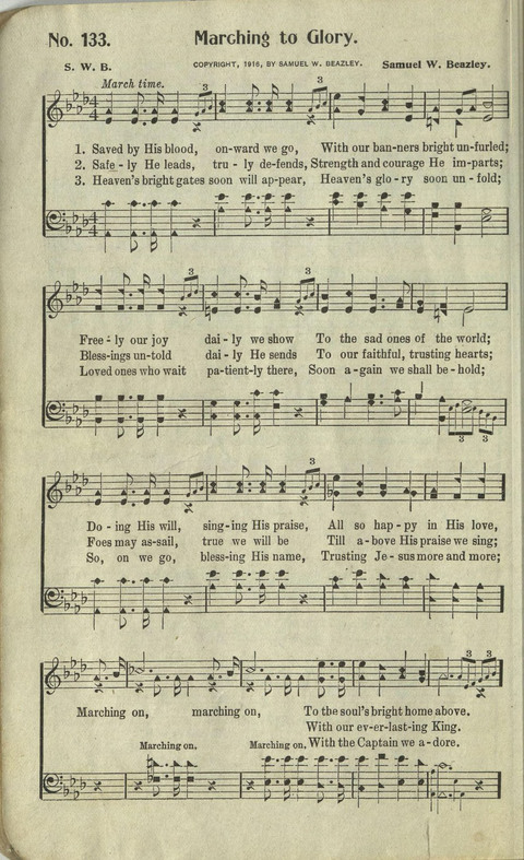 Hosannas: for Sunday Schools, conventions, etc., and generatl use in Christian work and worship page 144